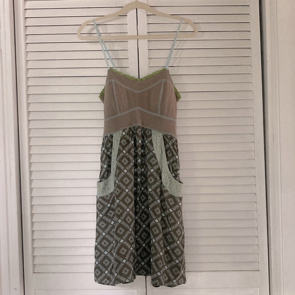 Scrapbook Dresses & Skirts - Scrapbook Geometric Patterned Dress Size Small